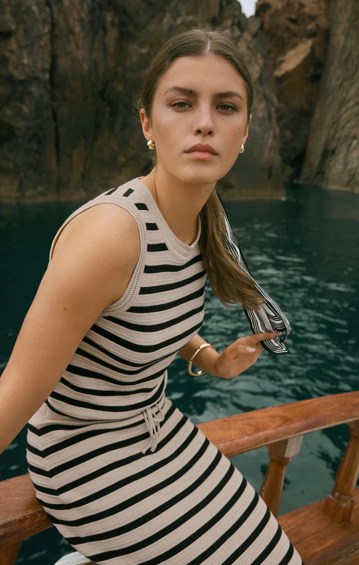 Emori Striped Tank - Natural