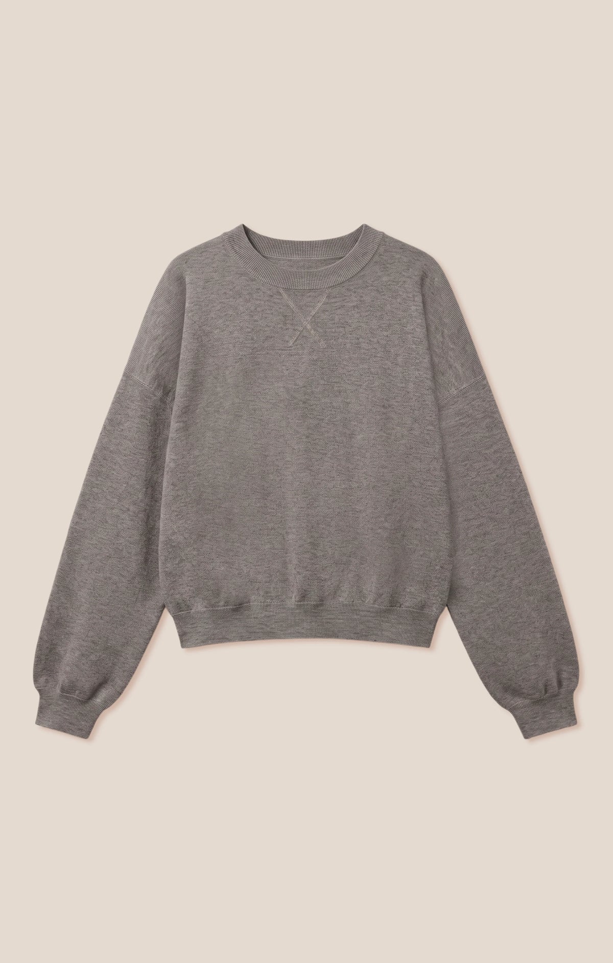 Take It Easy Sweater - Classic Heather Grey