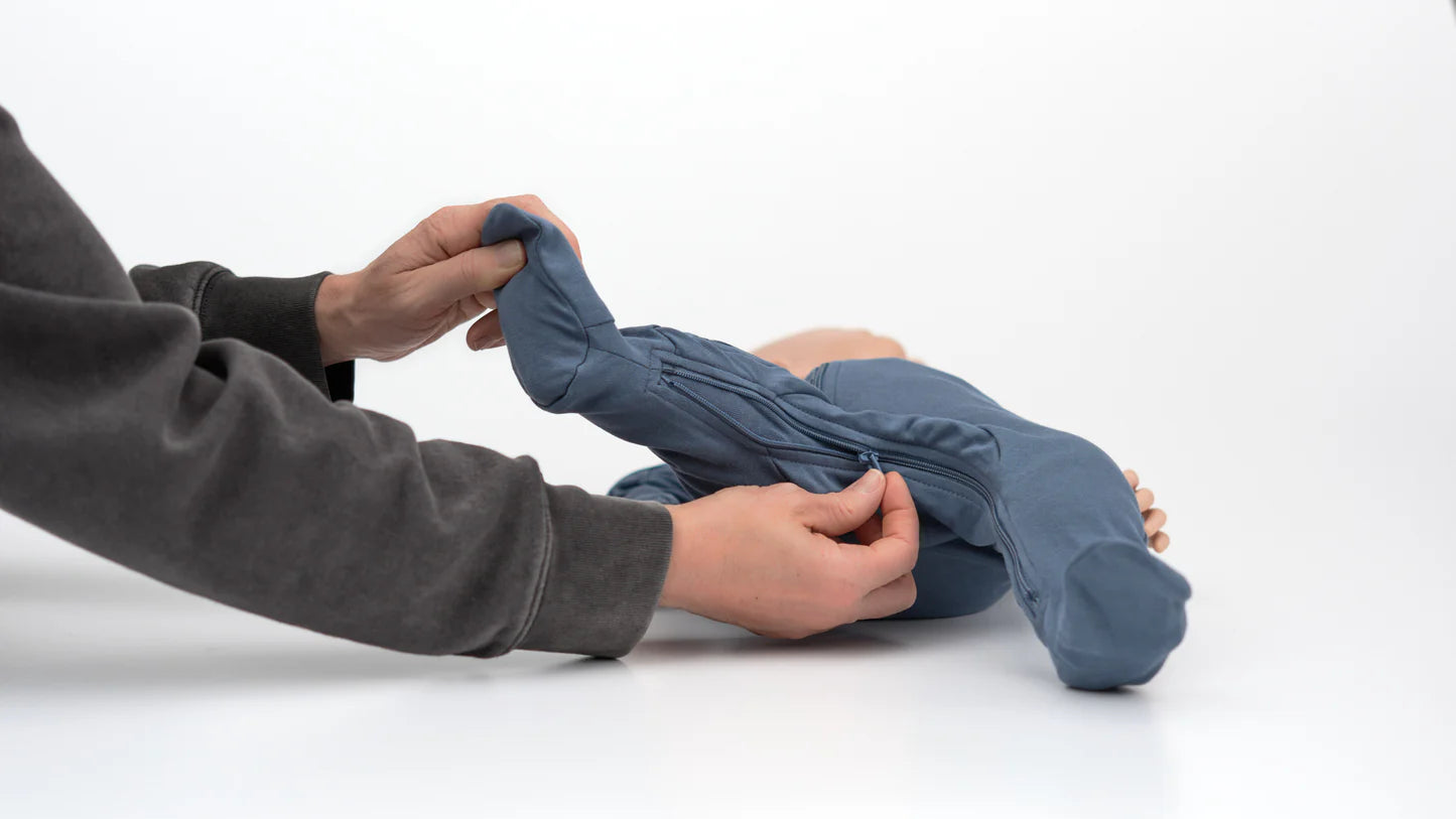 Organic Cotton Sleeper - True Blue