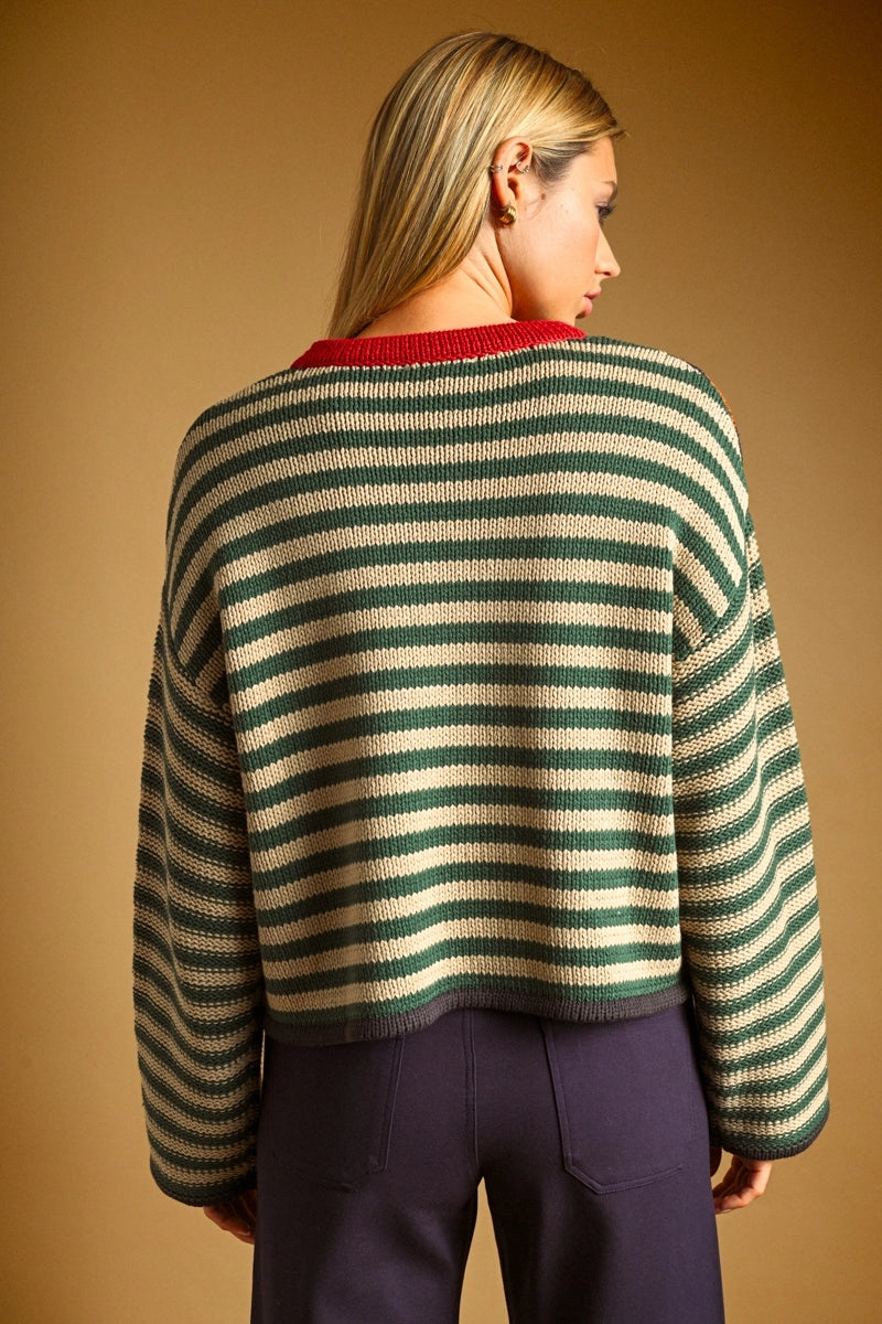 Autumn Stripes Sweater