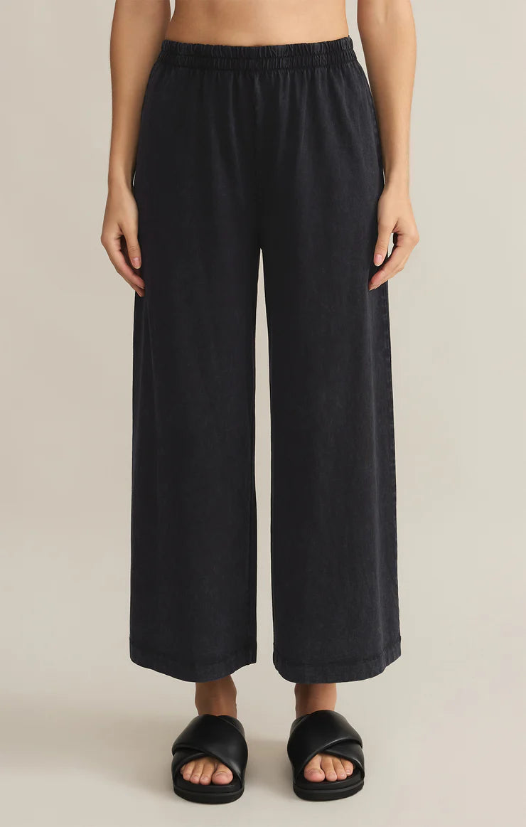 Scout Jersey Pant - Washed Black