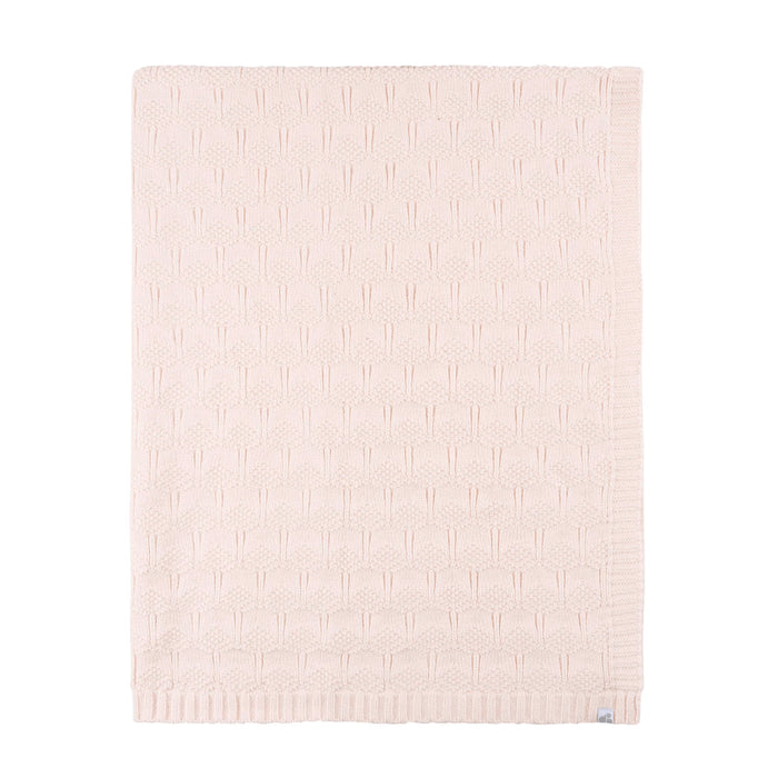 Sweater Knit Blanket - Pink
