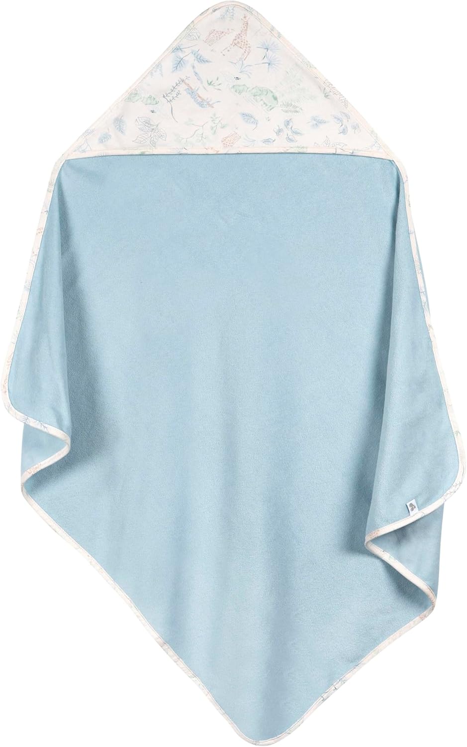 Hooded Towel - Blue Wildlife