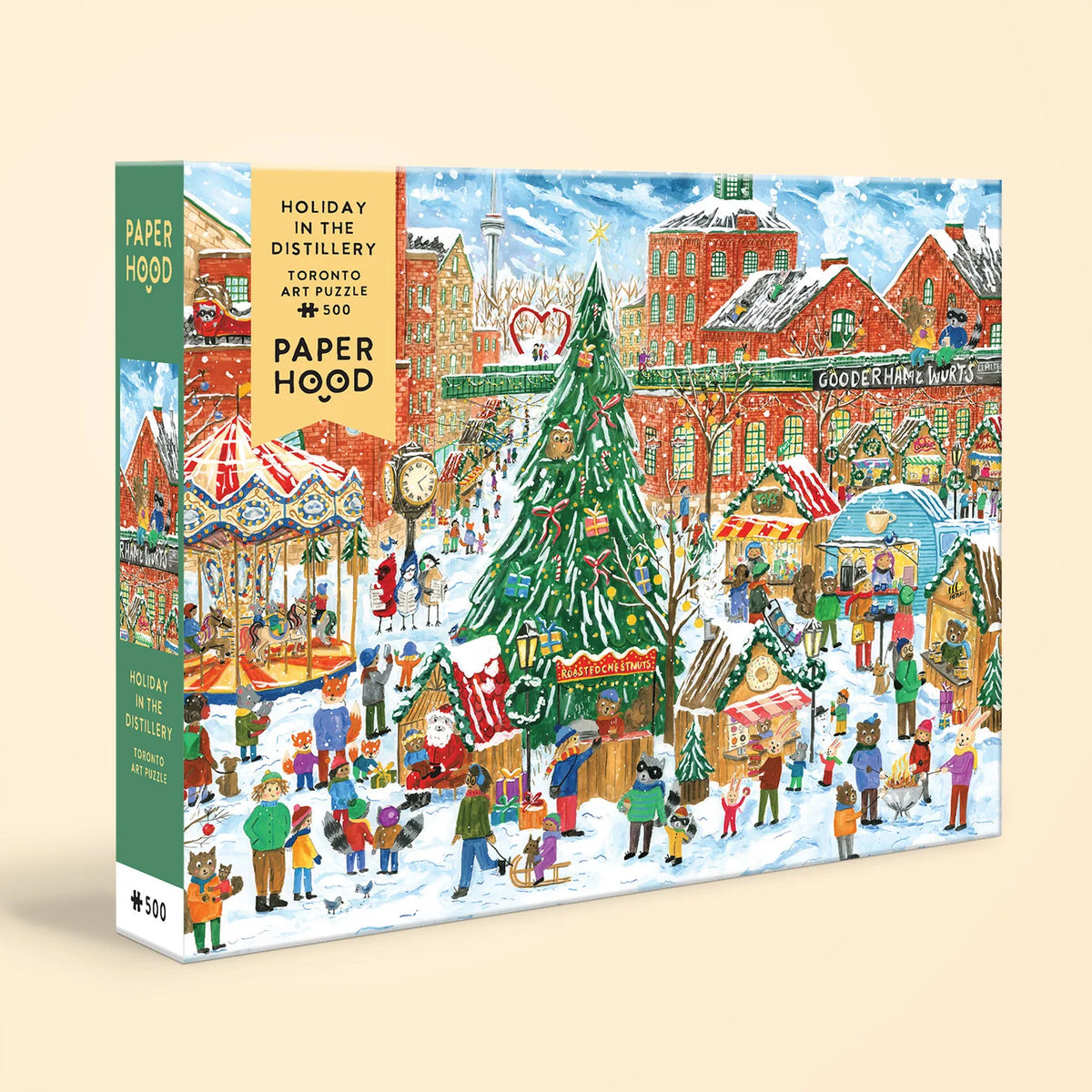 500 pc Puzzle - Holiday in the Toronto Distillery