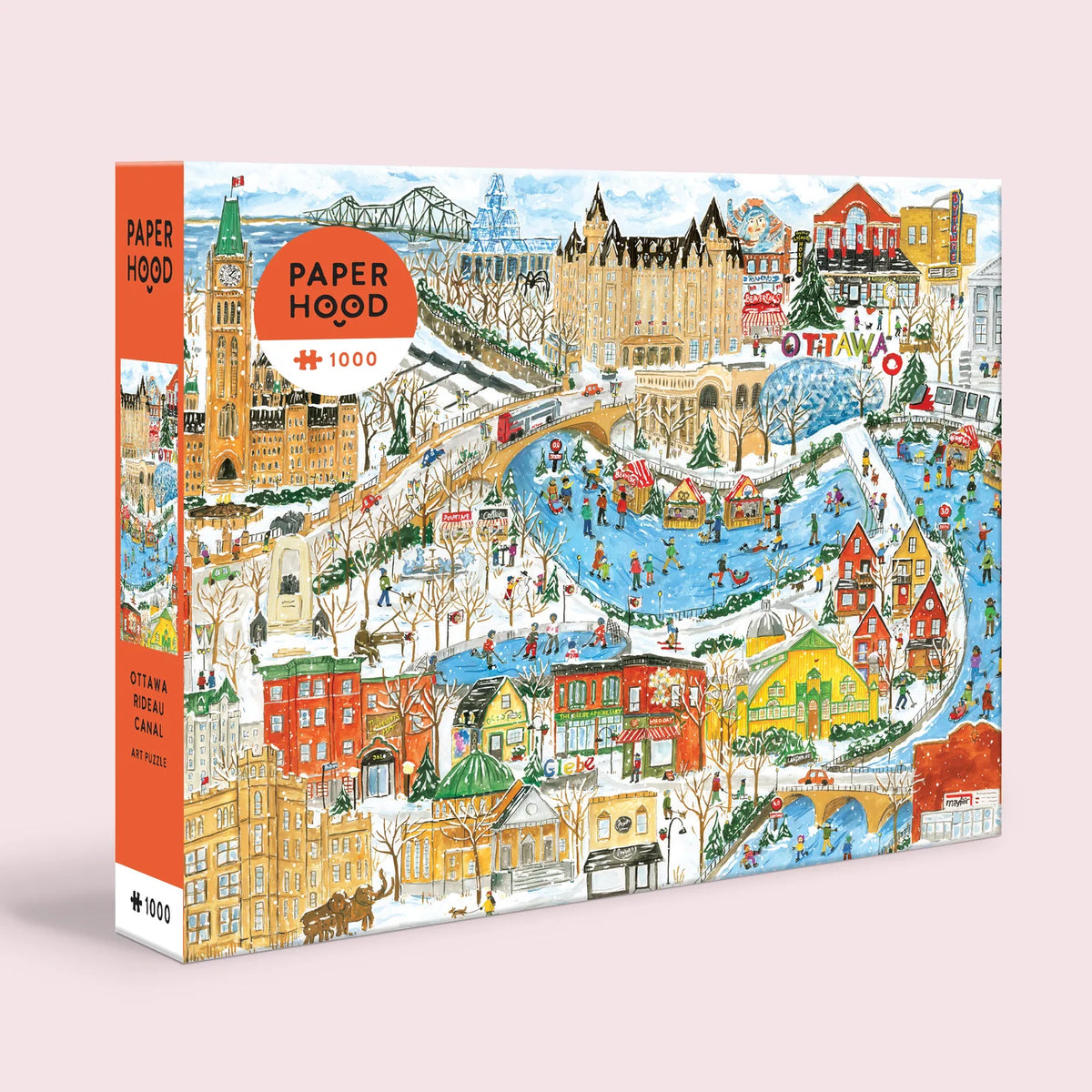 1000 pc Puzzle - Ottawa Rideau Canal