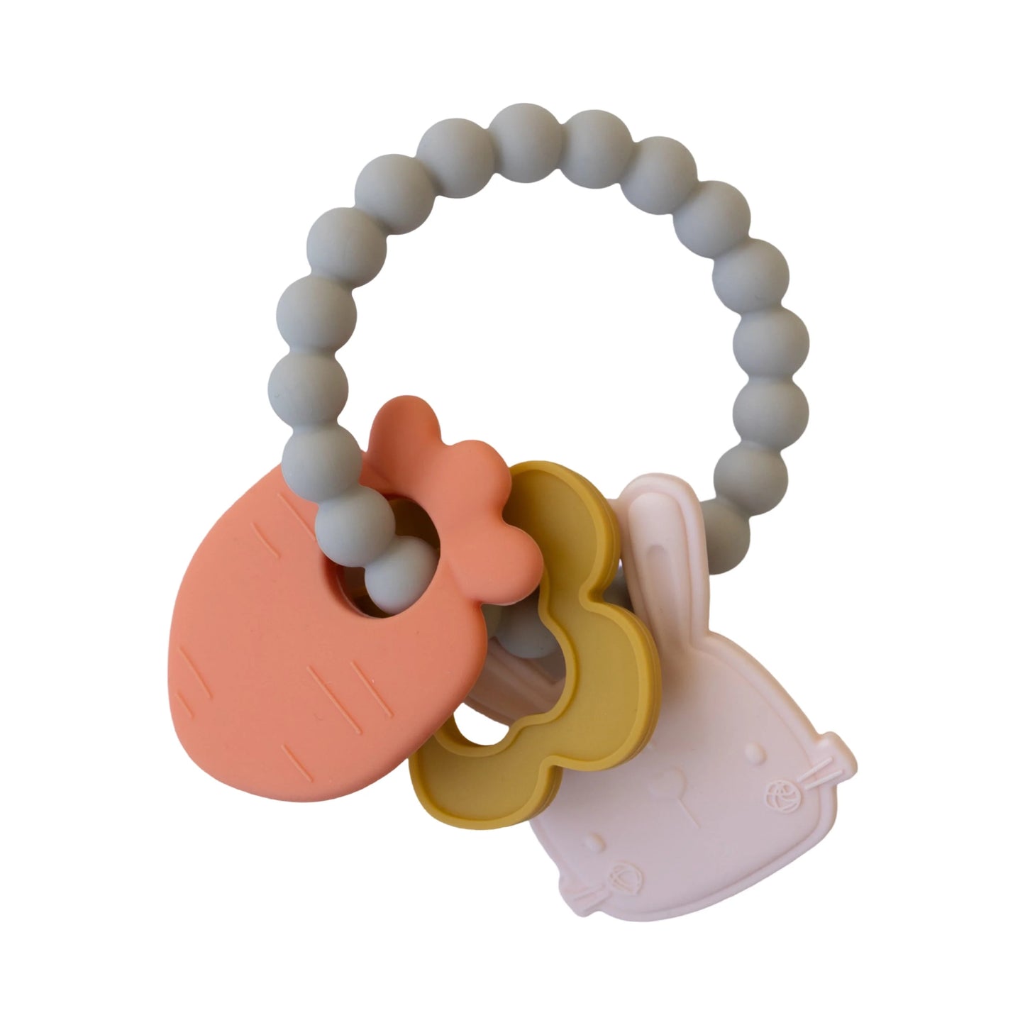 Silicone Teething Charm- Bunny