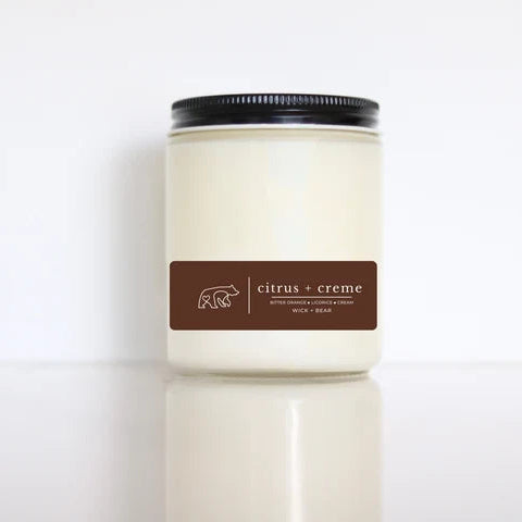 Soy Candle - Citrus + Cream