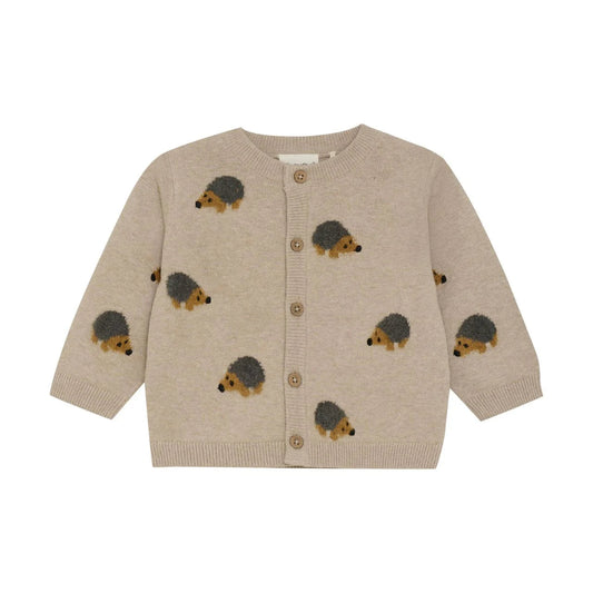 Hedgehog Cardigan - Beige Melange