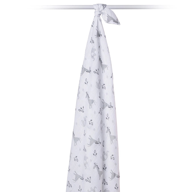 Cotton Muslin Swaddle - Afrique