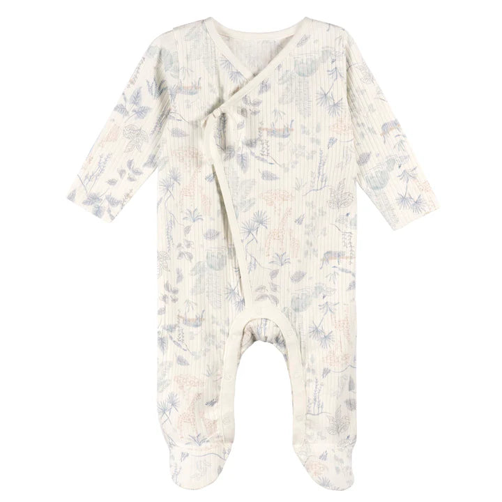 Ribbed Sleeper - Blue