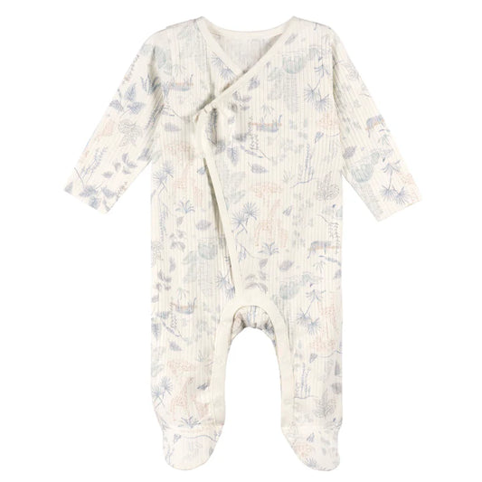 Ribbed Sleeper - Blue