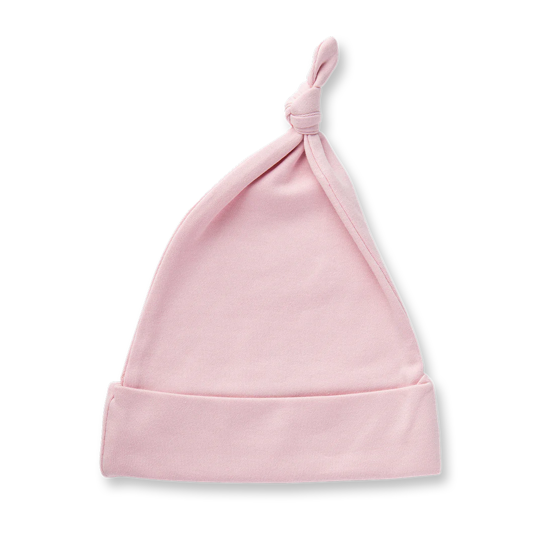 Knotted Hat - Dusty Pink