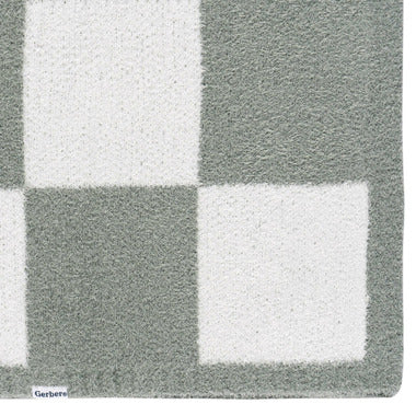 Soft Knit Baby Blanket - Green