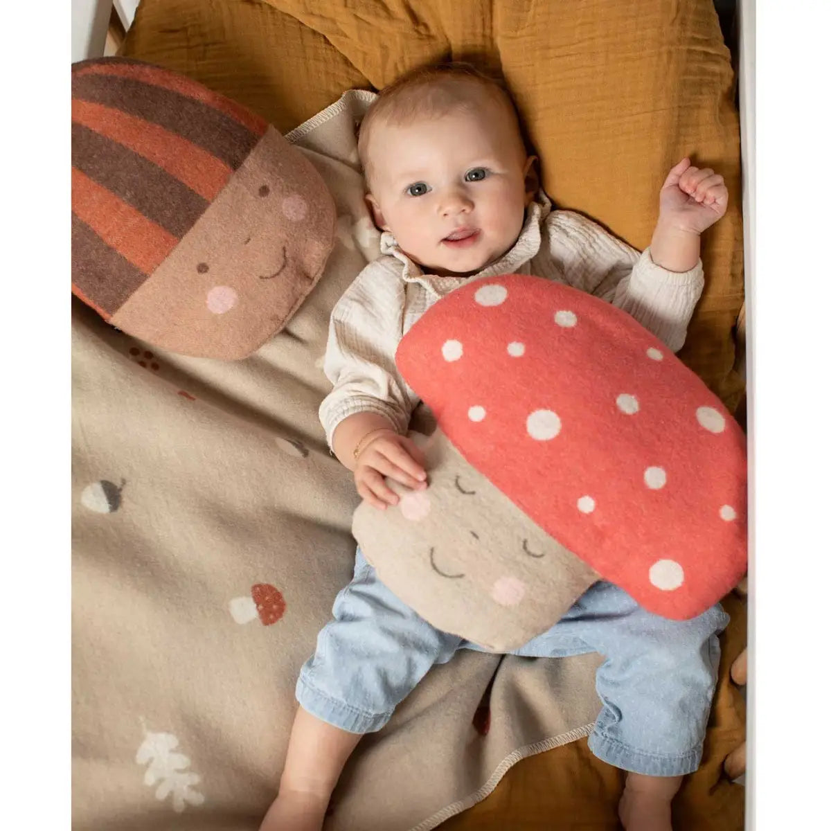 Cotton Flannel Blanket - Forest Friends