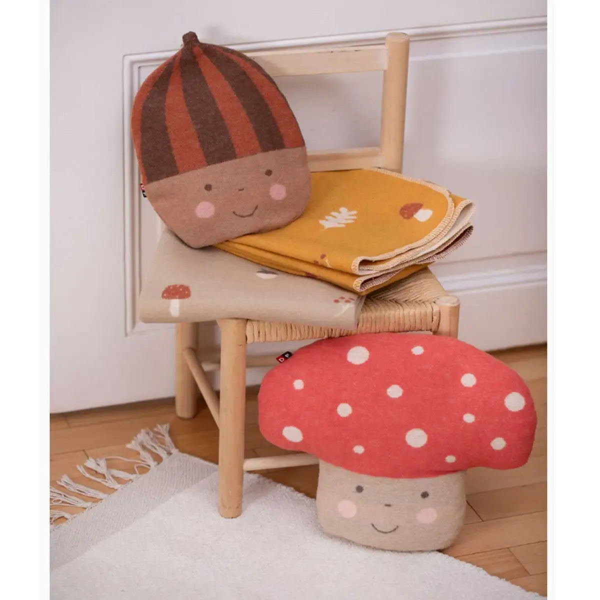 Cotton Flannel Blanket - Forest Friends