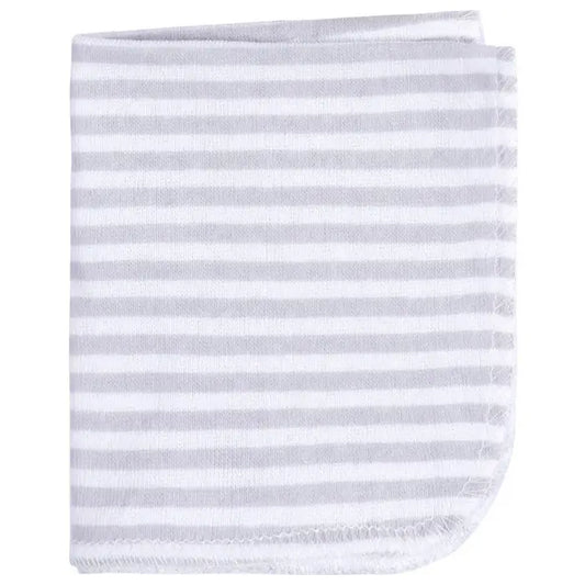 Washcloths (3 pack) - Grey Stripes