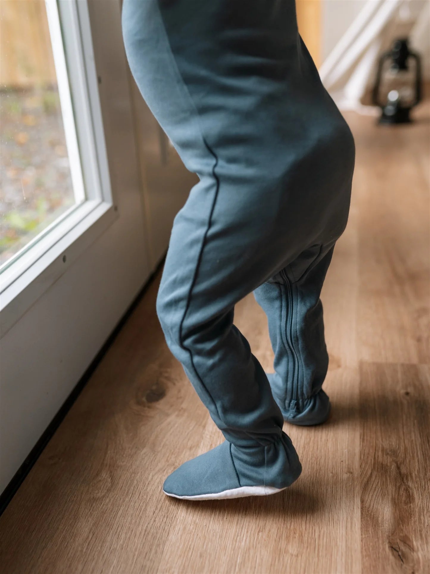 Organic Cotton Sleeper - True Blue