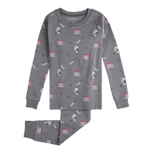 Two Piece Pajama Set - Hockey Gear