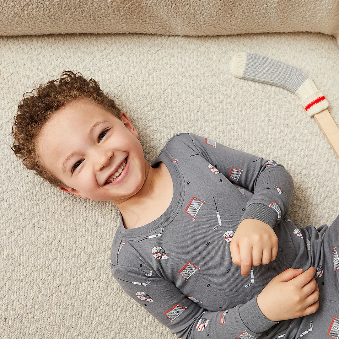 Two Piece Pajama Set - Hockey Gear