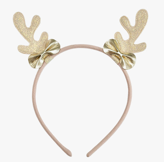 Headband - Frosted Shimmer Reindeer