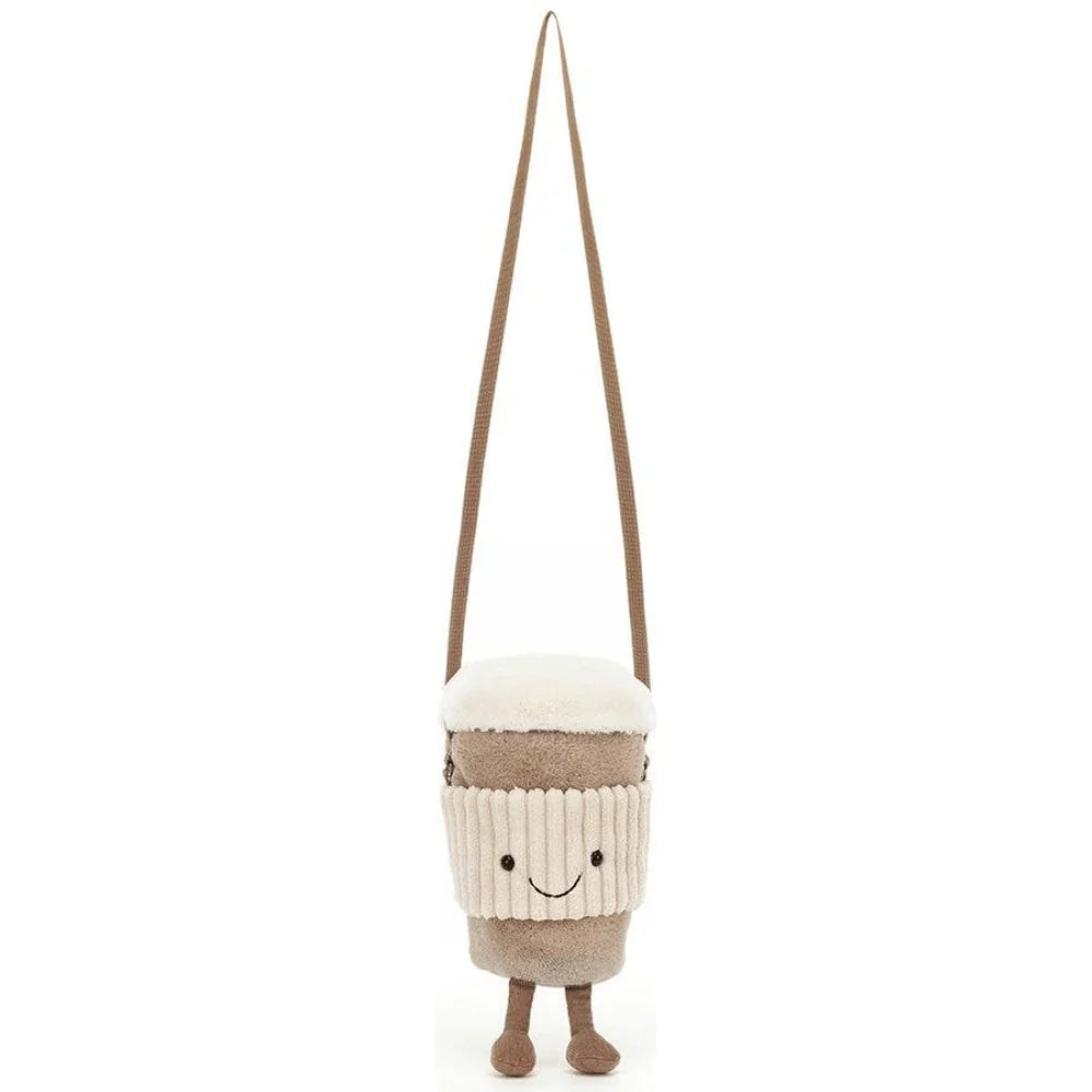 Amuseables Perkle Coffee Shoulder Bag