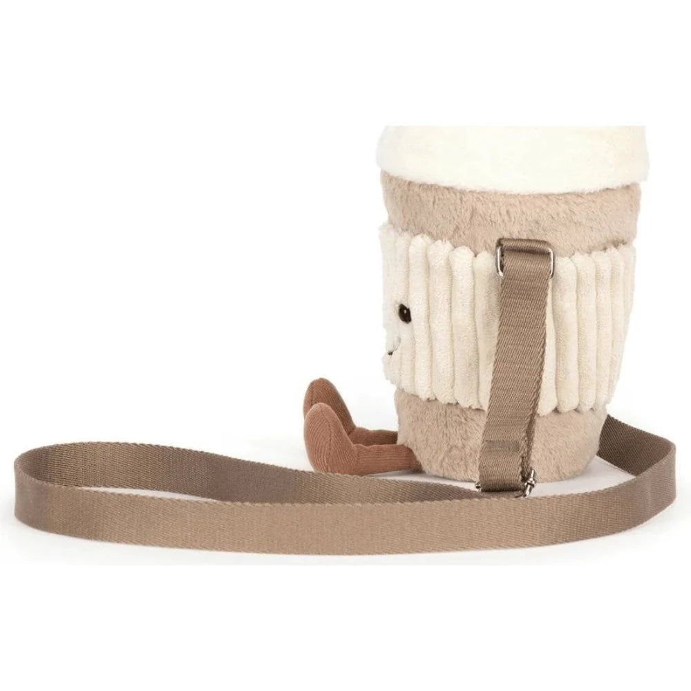 Amuseables Perkle Coffee Shoulder Bag