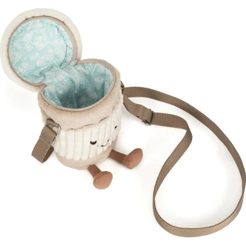 Amuseables Perkle Coffee Shoulder Bag