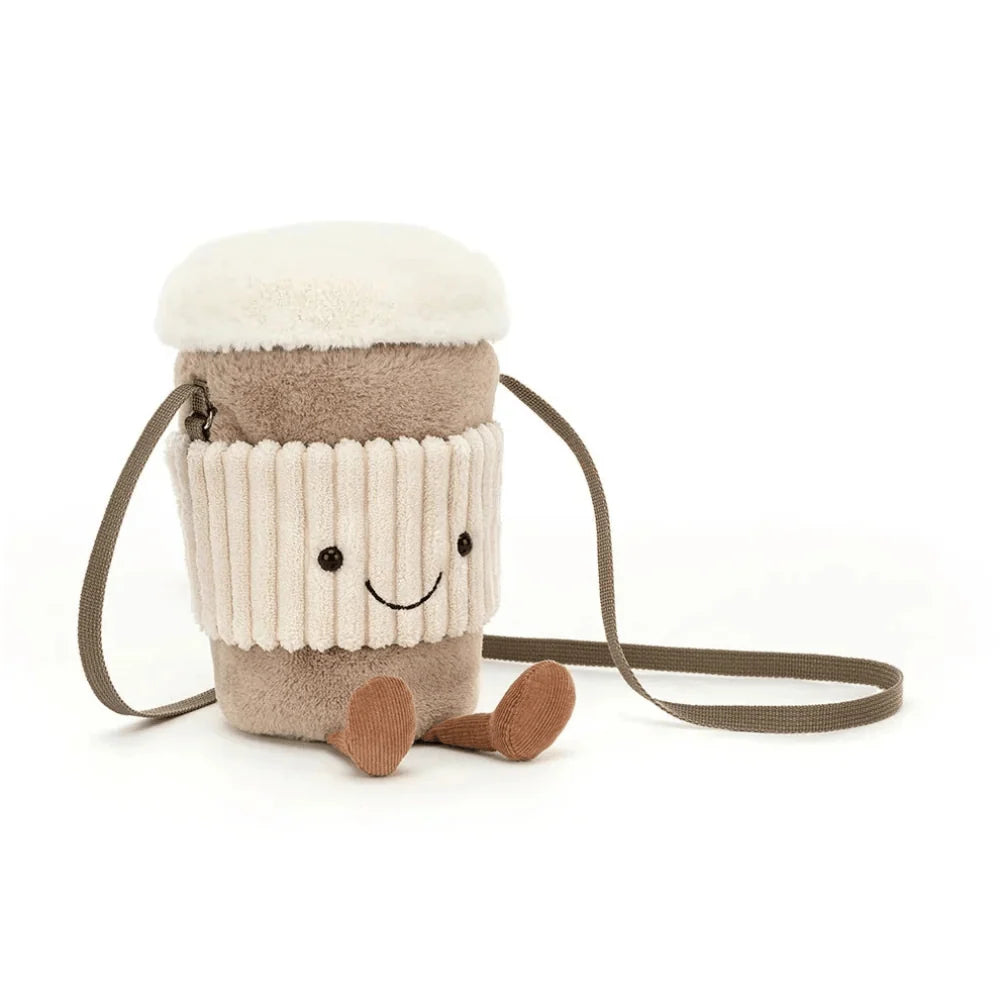 Amuseables Perkle Coffee Shoulder Bag