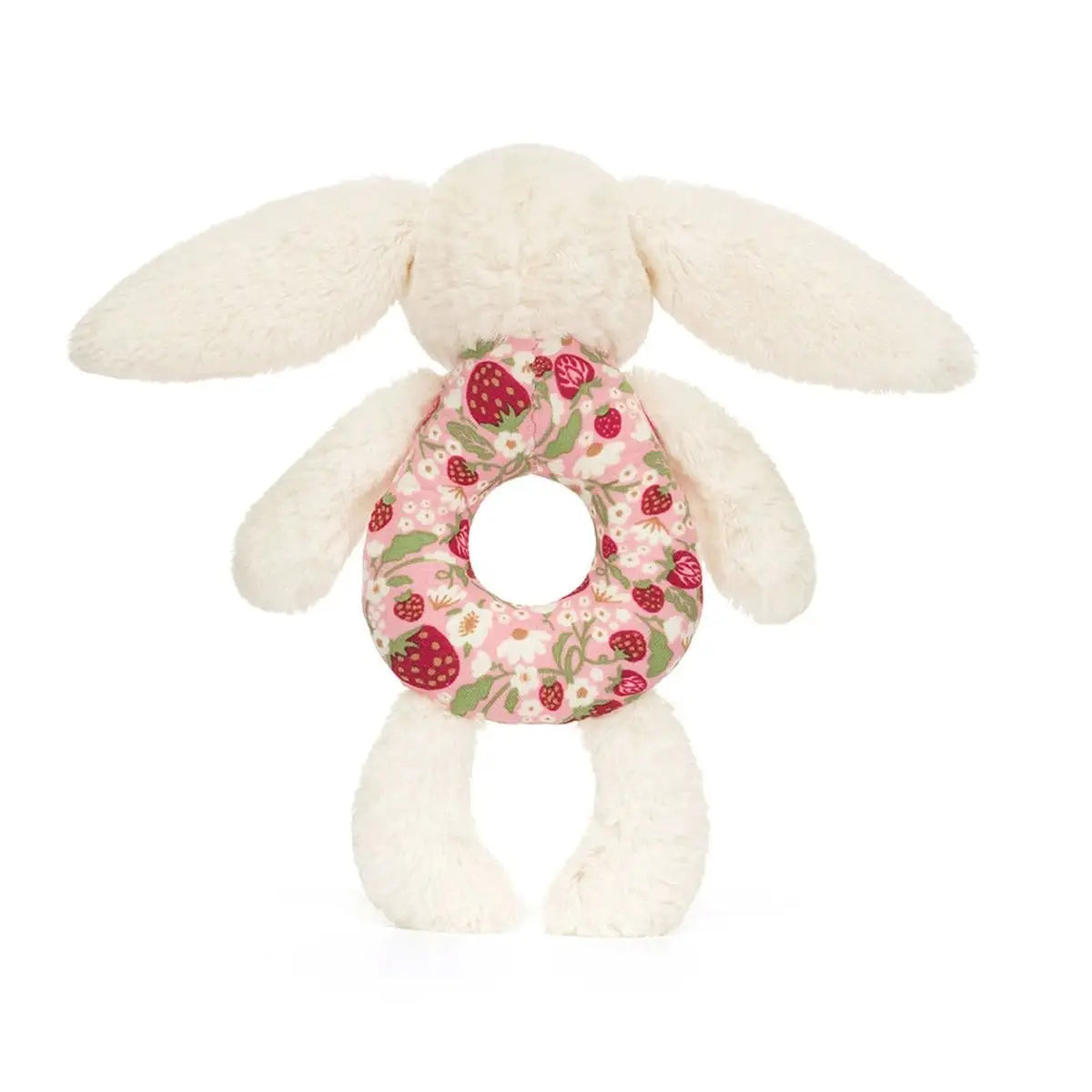 Bunny Rattle - Cream Berry