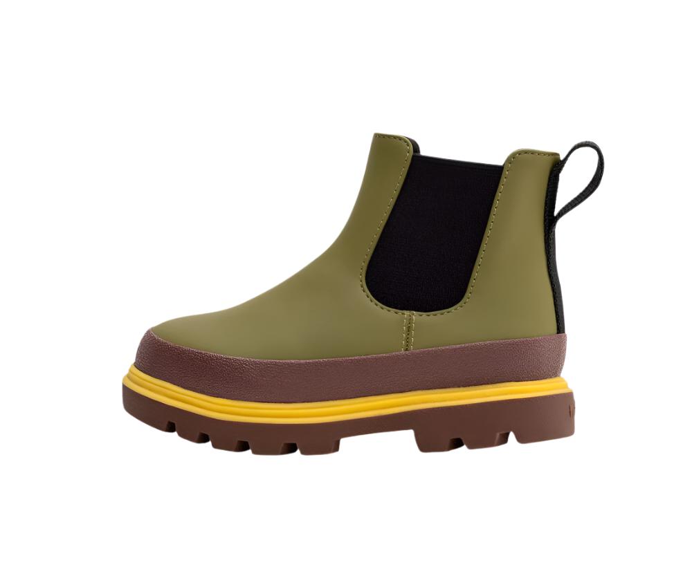 Kensington Pull On Boot - Rookie Green / Bitter Brown