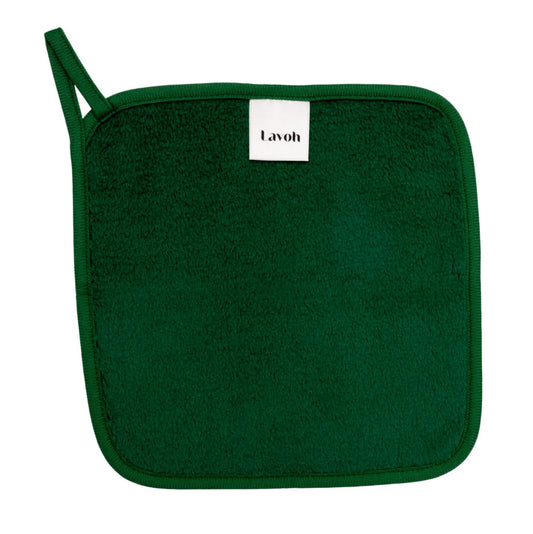 Reusable Makeup Remover Facecloth - Emerald