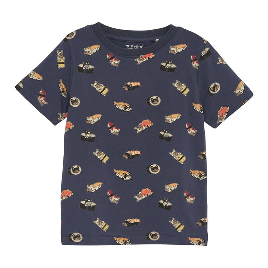 Cotton T-shirt - Sushi Dogs