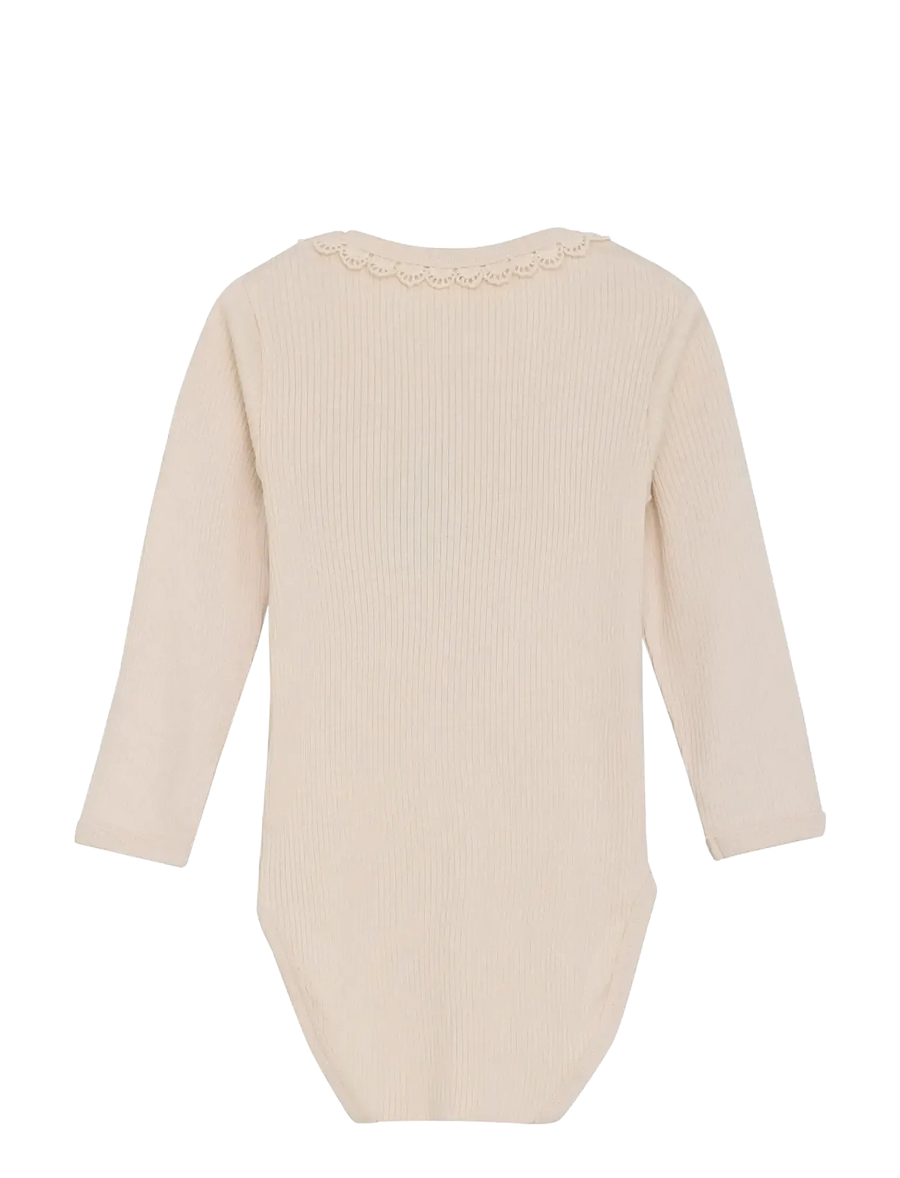 Longsleeve Ribbed Bodysuit - Sandshell