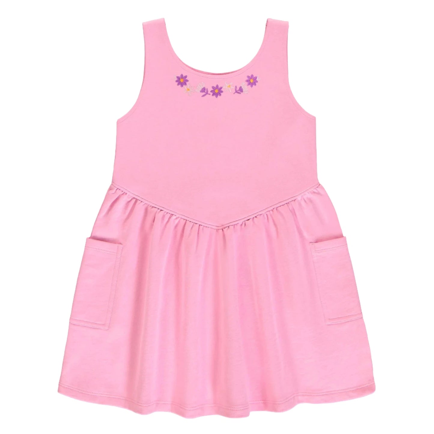 French Terry Dress - Pink