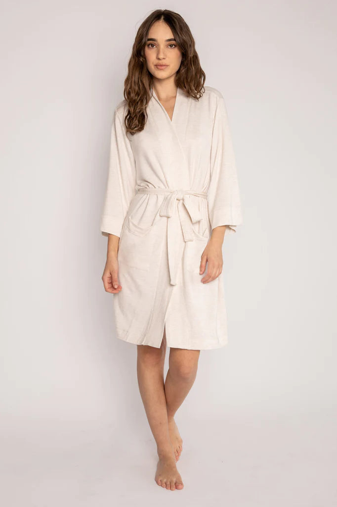 Essentials Robe - Oatmeal