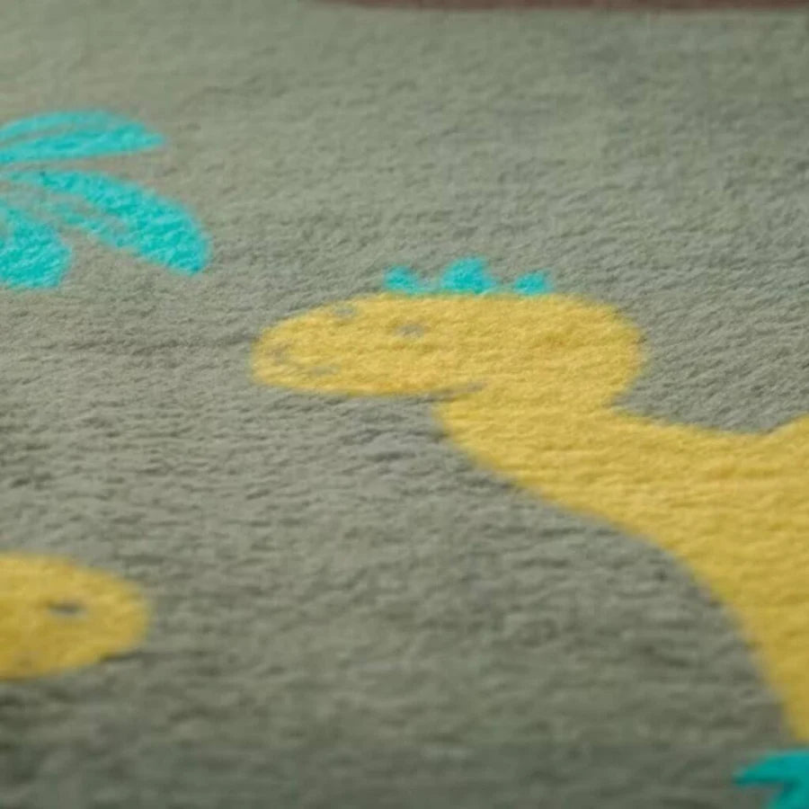 Cotton Flannel Blanket - Dinos
