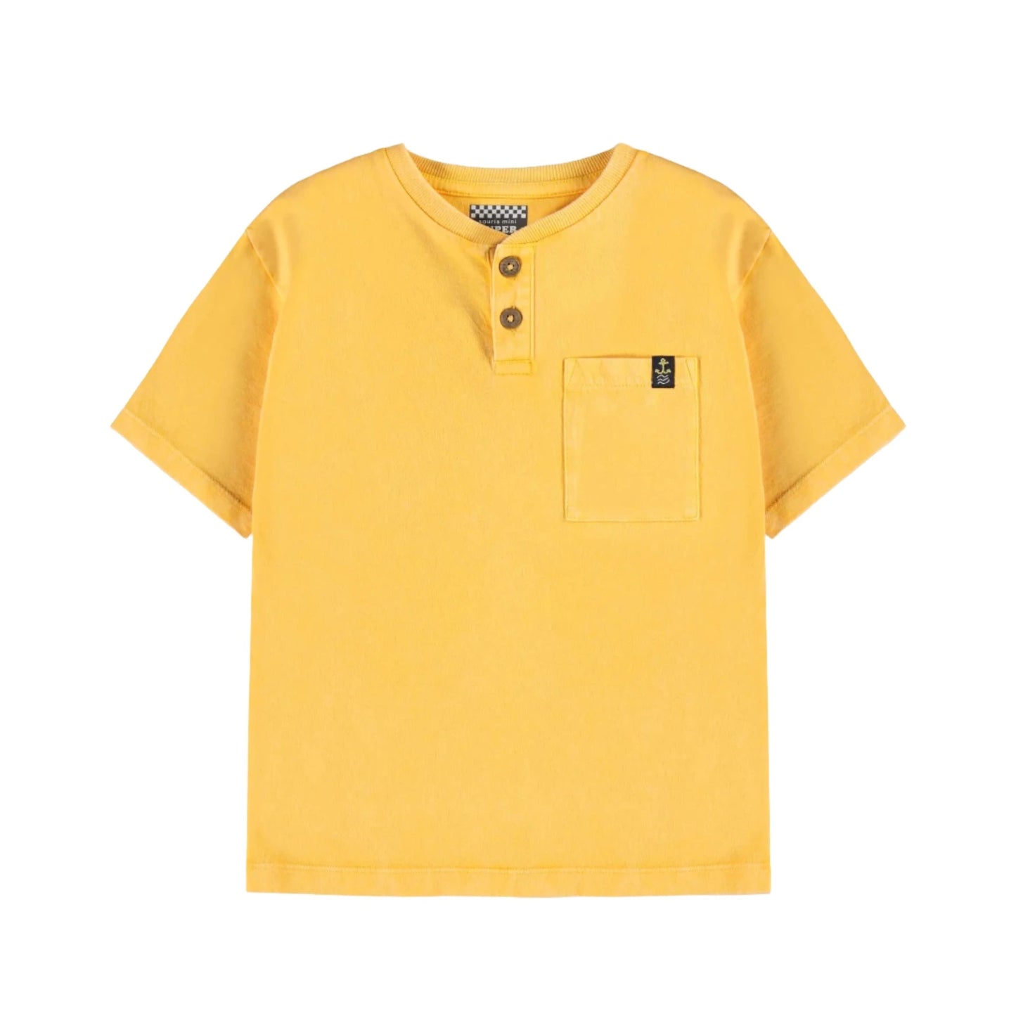 Cotton T-shirt - Yellow