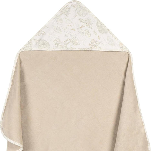 Hooded Towel - Tan Bunny Hop