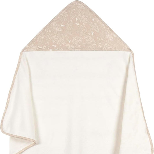 Hooded Towel - Tan Bunnies
