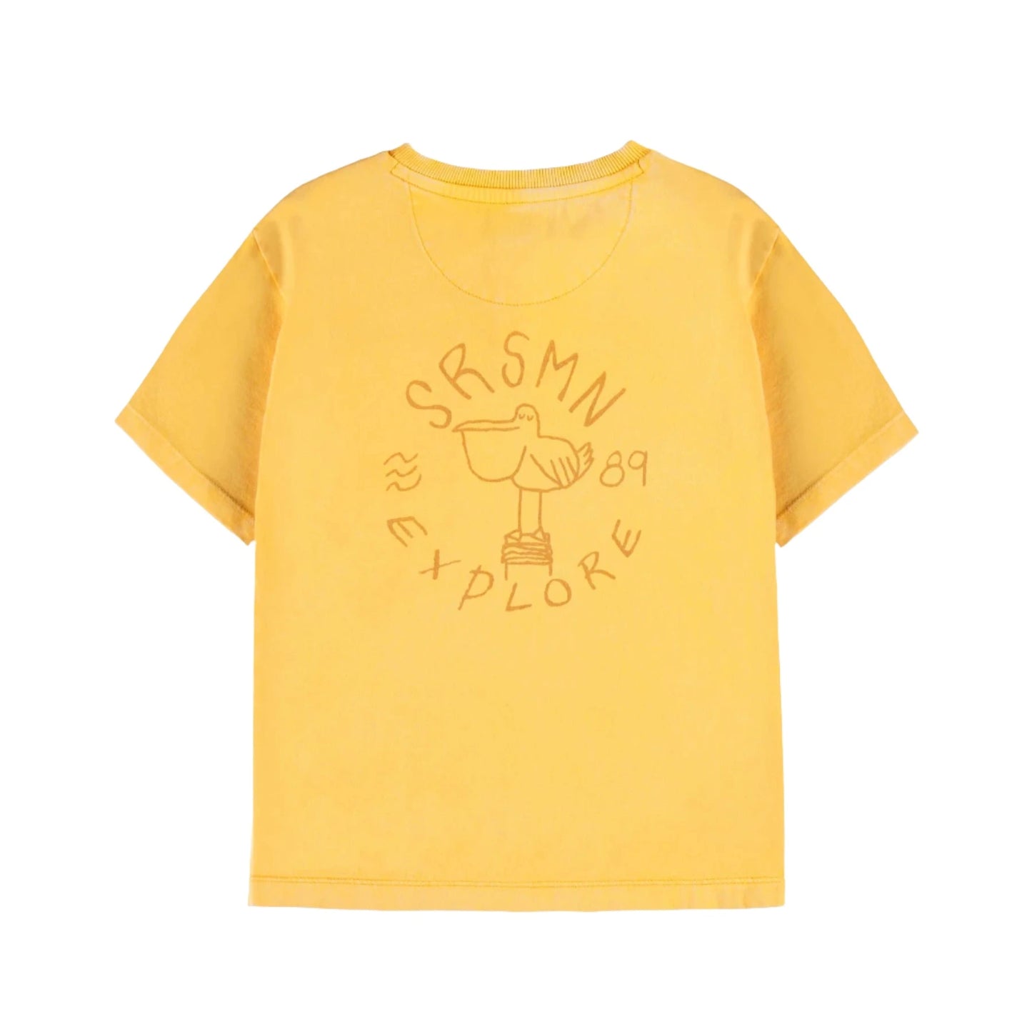 Cotton T-shirt - Yellow