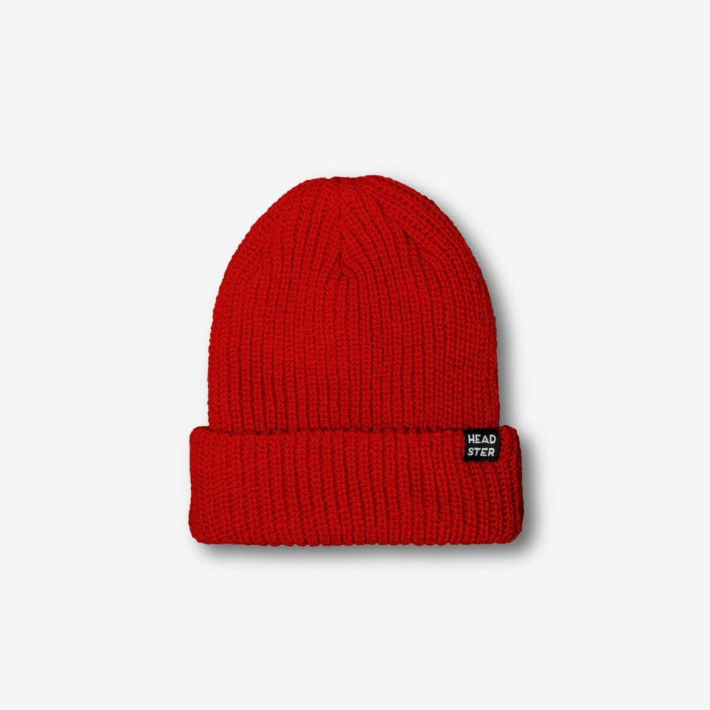 Minimal Beanie - Tokyo Red