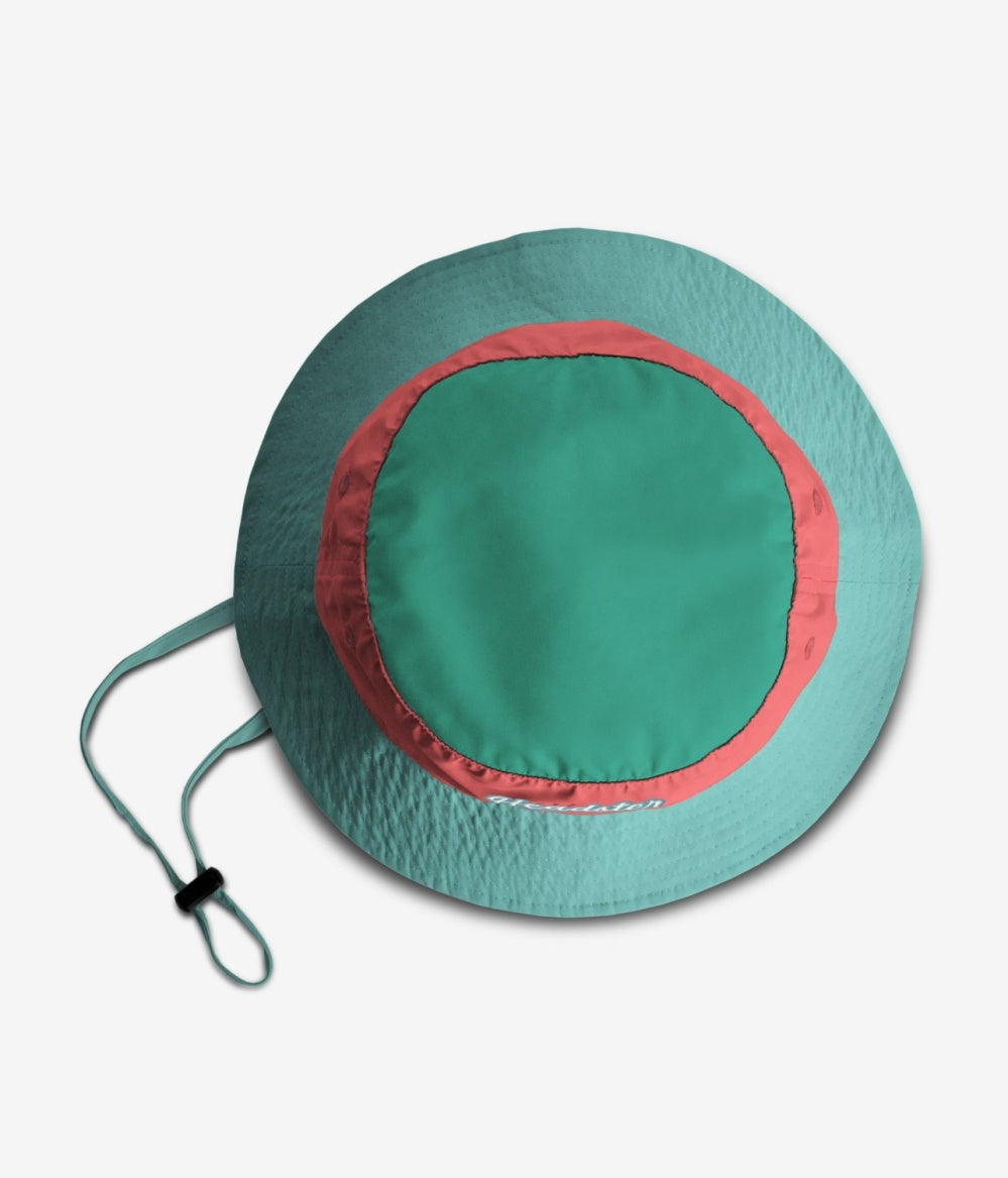 Nylon Bucket Hat - Aquamarine