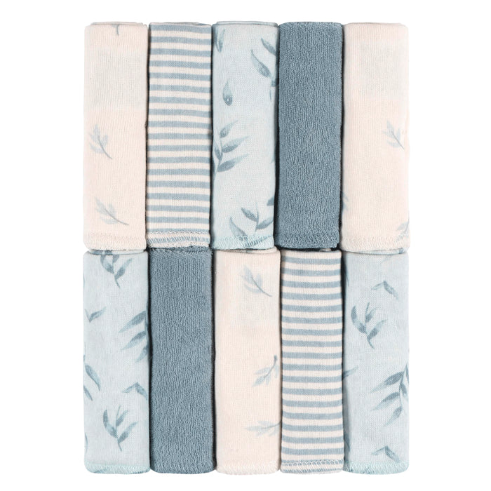 Washcloths (10 pack) - Blue
