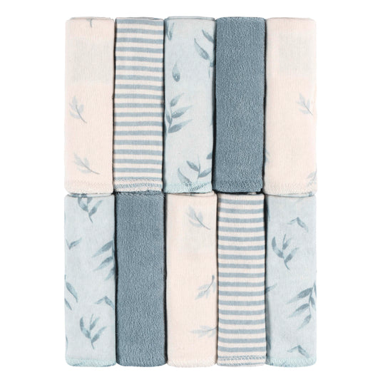 Washcloths (10 pack) - Blue