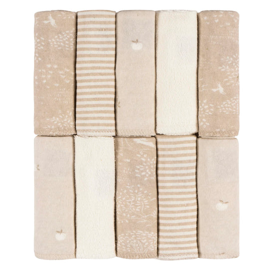Washcloths (10 pack) - Tan