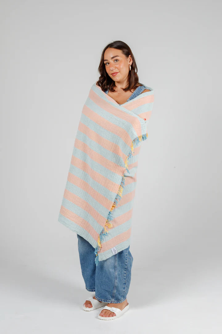 The Banks Towel - Mint Mix