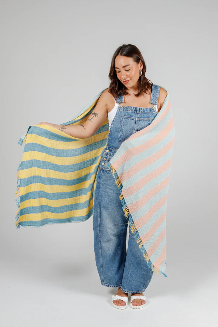 The Banks Towel - Mint Mix