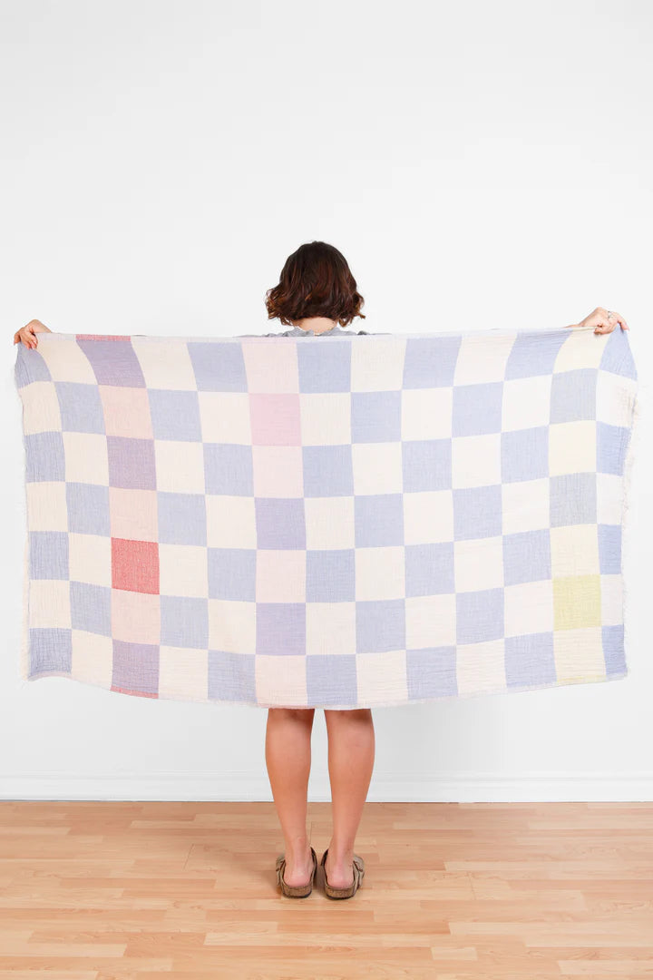 The Beckon Towel - Blue Mix