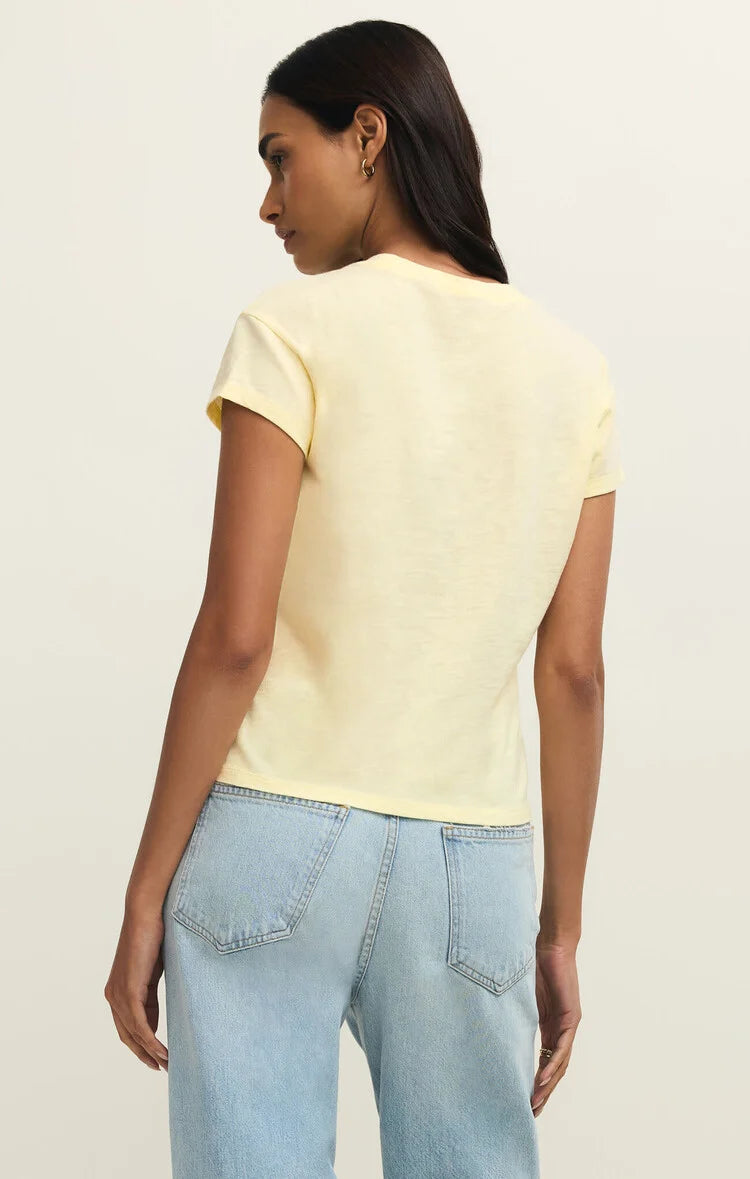 Modern Slub Tee - Pineapple