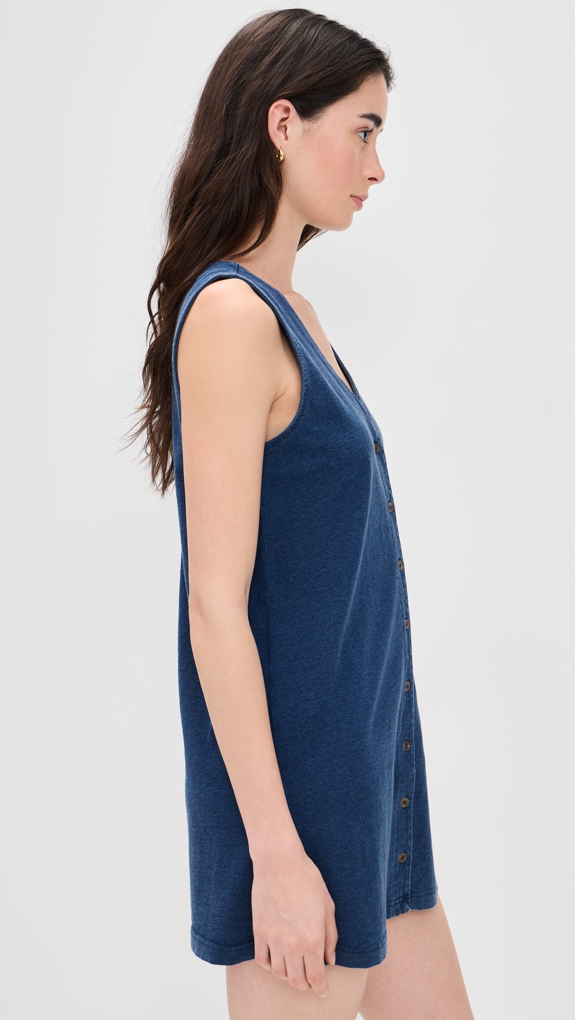 Solace Denim Mini Dress - Indigo